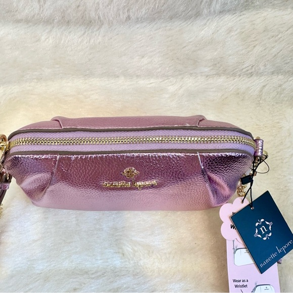 NANETTE LEPORE DAHLIA CROSSBODY/WRISTLET NWT - Picture 6 of 15